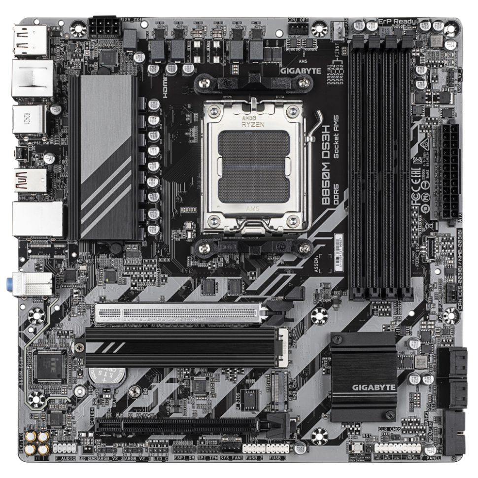 Материнская плата Gigabyte B850M DS3H