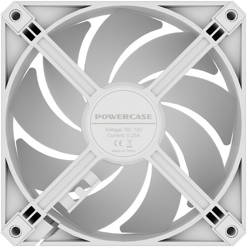 Вентилятор для корпуса Powercase (M56-12W ARGB) White
