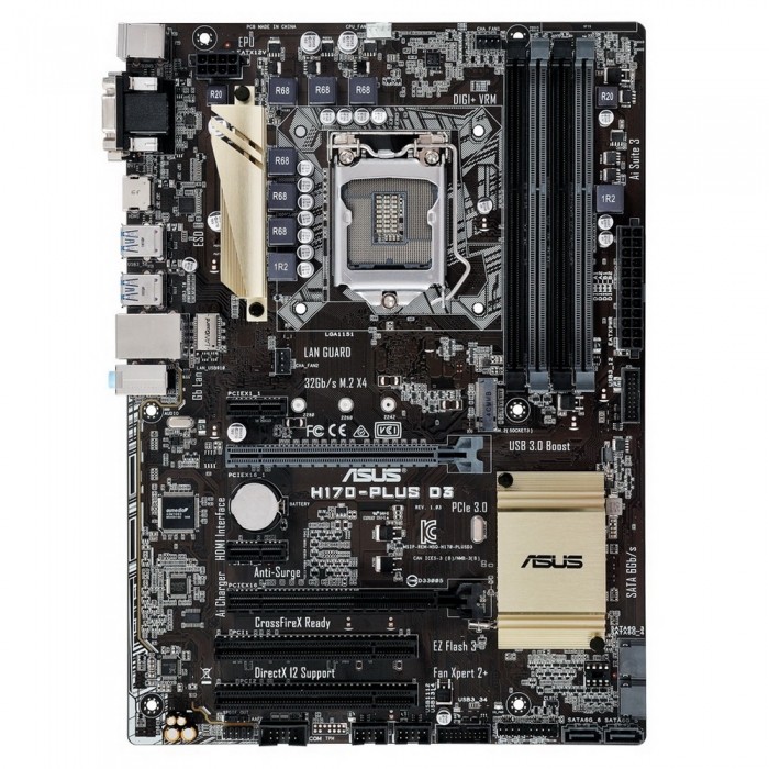Материнская плата ASUS H170-PLUS D3