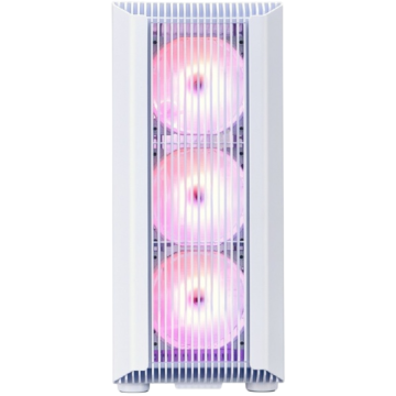Компьютерный корпус 1STPLAYER BULLET HUNTER H6 ARGB White (H6-WH-4F7-W)