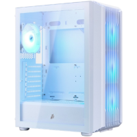 Компьютерный корпус 1STPLAYER BULLET HUNTER H6 ARGB White (H6-WH-4F7-W)