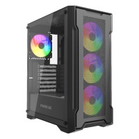 Компьютерный корпус Powercase Mistral X4B ARGB TG Black (CMXB-L4)