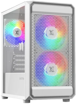 Компьютерный корпус XASTRA A303M TG 3FRGB White (A303M-2FC14F-1FC12F-D-WH)