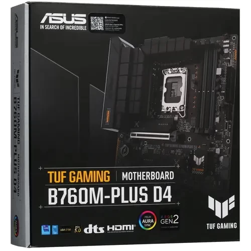 Материнская плата ASUS TUF GAMING B760M-PLUS D4 90MB1DI0-M0EAY0
