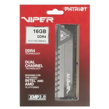 Оперативная память 16 Gb 2666 MHz PATRIOT VIPER ELITE (PVE416G266C6GY)