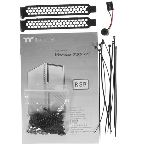 Компьютерный корпус Thermaltake VERSA T35 TG RGB Black (CA-1R7-00M1WN-00)