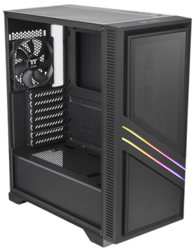 Компьютерный корпус Thermaltake VERSA T35 TG RGB Black (CA-1R7-00M1WN-00)