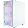 Компьютерный корпус 1STPLAYER DK D4-M FRGB White (D4-M-WH-2F1P-W-1F1-W)