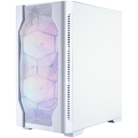 Компьютерный корпус 1STPLAYER DK D4-M FRGB White (D4-M-WH-2F1P-W-1F1-W)