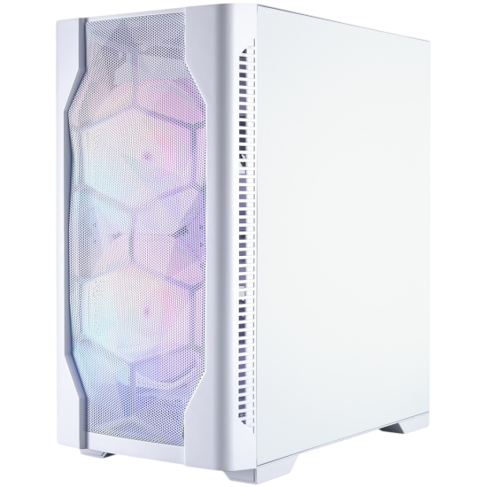 Компьютерный корпус 1STPLAYER DK D4-M FRGB White (D4-M-WH-2F1P-W-1F1-W)