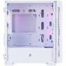 Компьютерный корпус 1STPLAYER DK D4-M FRGB White (D4-M-WH-2F1P-W-1F1-W)