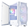 Компьютерный корпус 1STPLAYER DK D4-M FRGB White (D4-M-WH-2F1P-W-1F1-W)