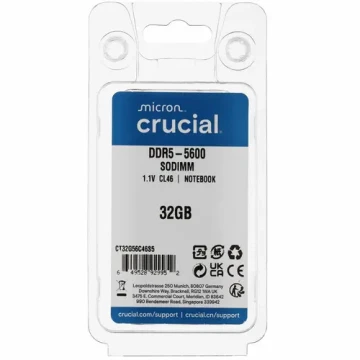 ΠΠΏΠ΅ΡΠ°ΡΠΈΠ²Π½Π°Ρ ΠΏΠ°ΠΌΡΡΡ 32 Gb 5600 MHz CRUCIAL (CT32G56C46S5)