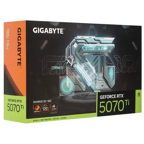 Видеокарта Gigabyte (GV-N507TGAMING-16GD) GeForce RTX 5070 Ti 16GB GAMING