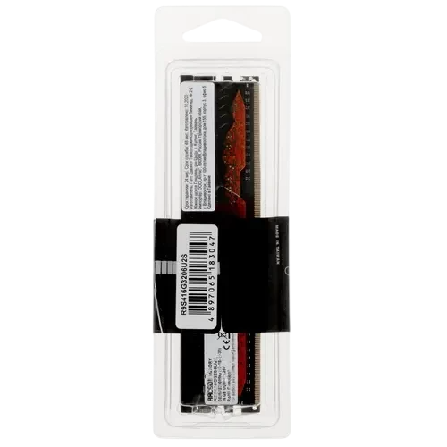 Оперативная память 16 Gb 3200 MHz AMD R9 GAMING SERIES Black (R9S416G3206U2S)