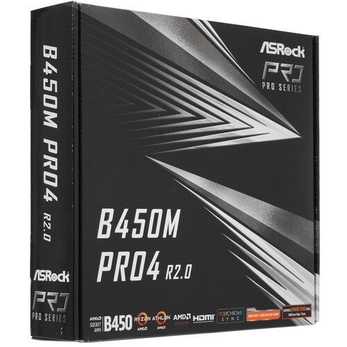 Материнская плата ASRock B450M PRO4 R2.0