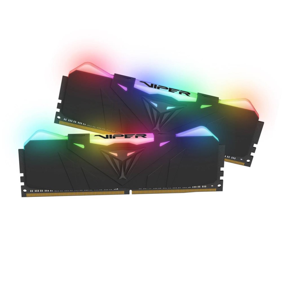 Оперативная память 16 Gb 4133 MHz PATRIOT Viper RGB Gaming RGB Black (PVR416G413C9K)