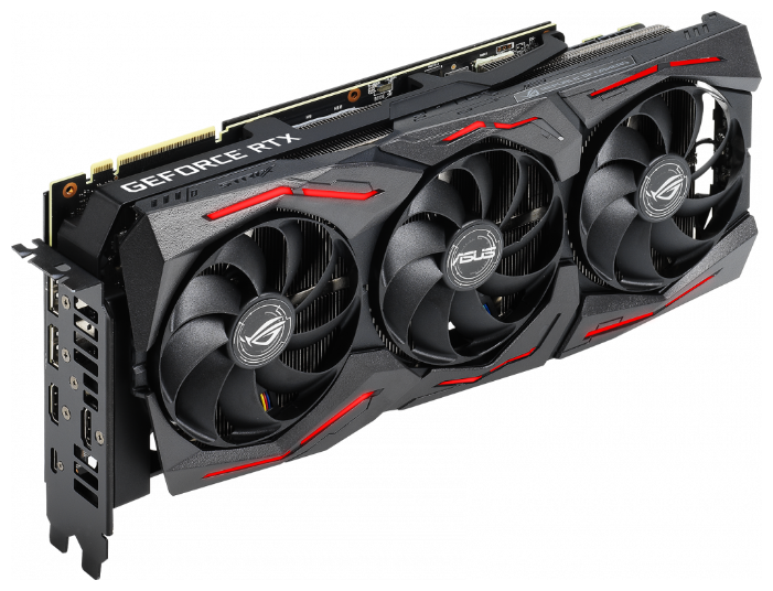 Видеокарта ASUS (ROG-STRIX-RTX2070S-O8G-GAMING) GeForce RTX 2070 SUPER 1605MHz PCI-E 3.0 8192MB 14000MHz 256 bit 2xHDMI HDCP ROG Strix Gaming OC