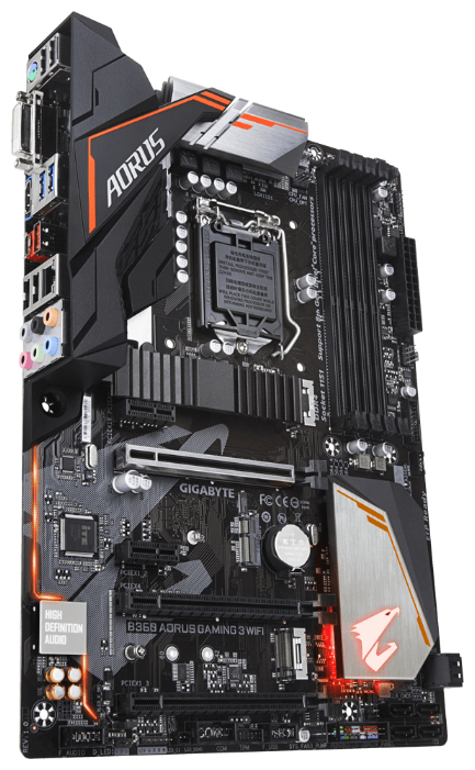 Материнская плата GIGABYTE B360 AORUS GAMING 3 WIFI