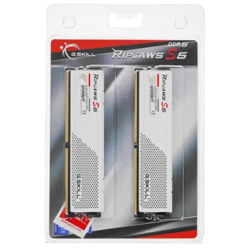Оперативная память 32 Gb 6000 MHz G.Skill RIPJAWS S5 White (F5-6000J3040F16GX2-RS5W)