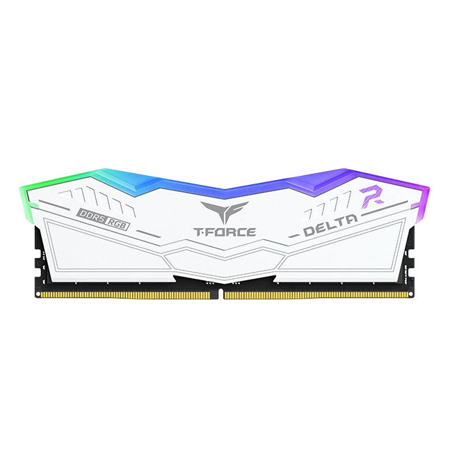 Оперативная память 32 Gb 7800 MHz TeamGroup T-FORCE DELTA RGB White (FF4D532G7800HC38DDC01)