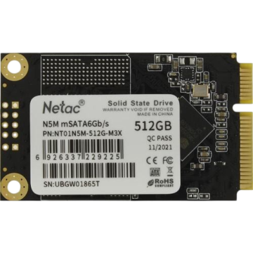 Твердотельный накопитель NETAC 512 Gb (NT01N5M-512G-M3X)
