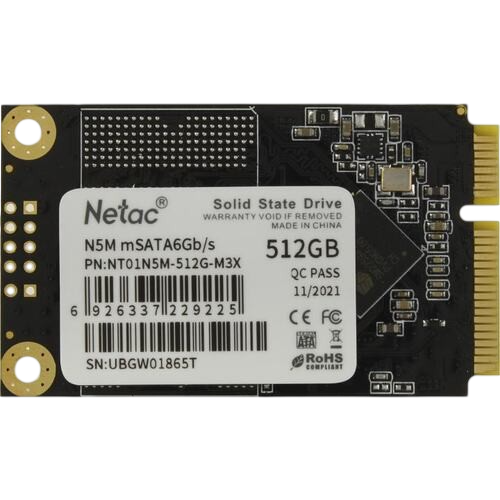 Твердотельный накопитель NETAC 512 Gb (NT01N5M-512G-M3X)
