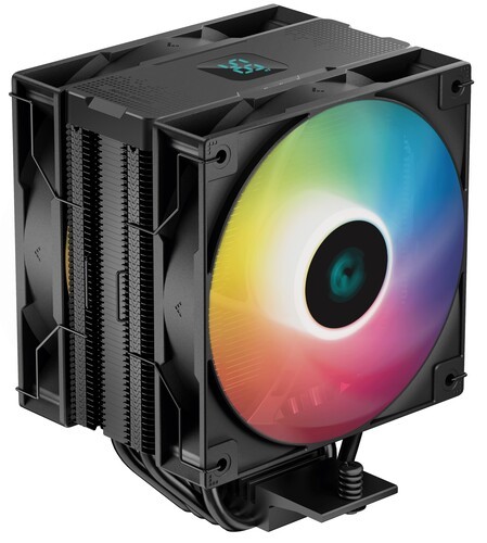 Кулер для процессора Deepcool AG400 DIGITAL PLUS Black (R-AG400-BKADMP-G-1)