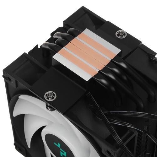 Кулер для процессора Deepcool AG400 DIGITAL PLUS Black (R-AG400-BKADMP-G-1)