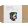 Кулер для процессора Deepcool AG400 DIGITAL PLUS Black (R-AG400-BKADMP-G-1)