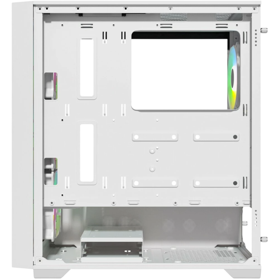 Компьютерный корпус Powercase ByteFlow TG ARGB White (CBFW-A4)