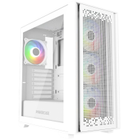 Компьютерный корпус Powercase ByteFlow TG ARGB White (CBFW-A4)