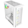 Компьютерный корпус Powercase ByteFlow TG ARGB White (CBFW-A4)
