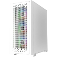 Компьютерный корпус Powercase ByteFlow TG ARGB White (CBFW-A4)