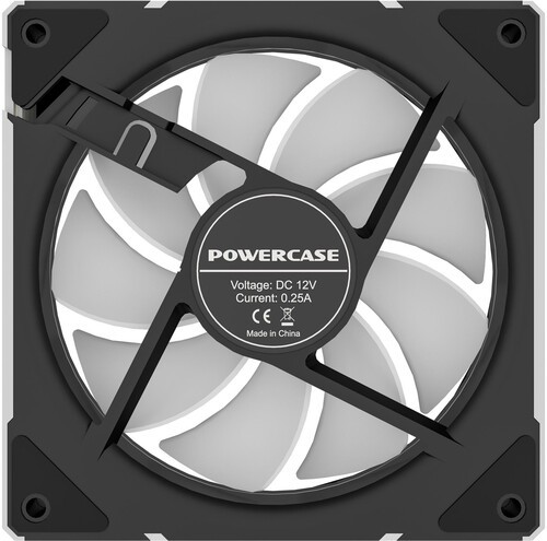 Вентилятор для корпуса Powercase (M61-12 ARGB) Black
