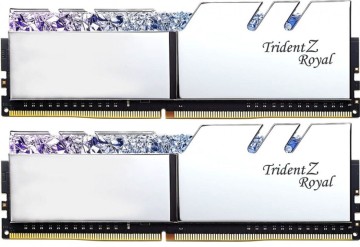 Оперативная память 32 Gb 4000 MHz G.Skill TRIDENT Z ROYAL Silver (F4-4000C16D-32GTRSA)
