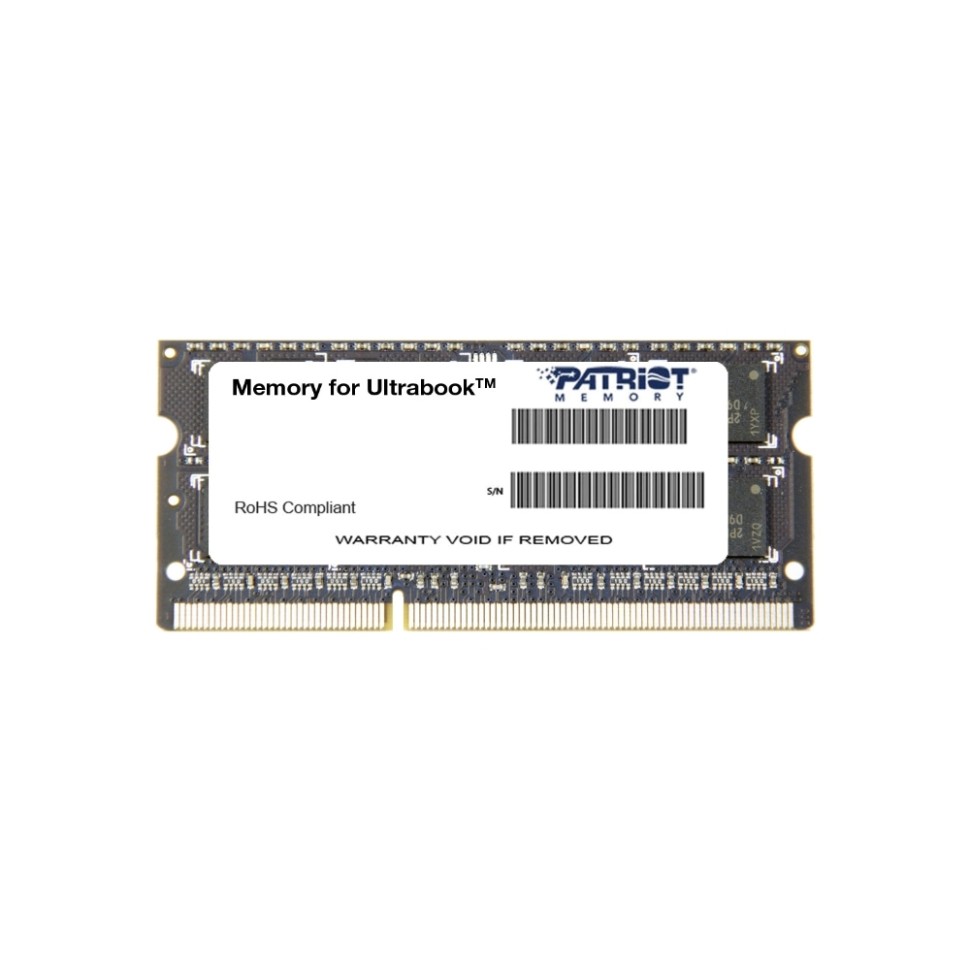 Оперативная память 4 Gb 1333 MHz PATRIOT SL (PSD34G1333L2S)