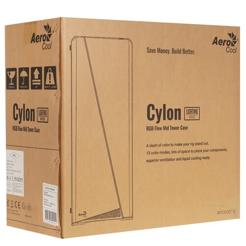 Компьютерный корпус Aerocool CYLON White (4713105950229)