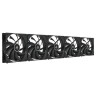 Вентилятор для корпуса Arctic Cooling F12 PWM PST Value Pack Black ACFAN00250A
