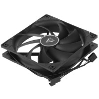 Вентилятор для корпуса Arctic Cooling F12 PWM PST Value Pack Black ACFAN00250A