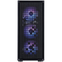 Компьютерный корпус 1STPLAYER GO6 ARGB Black (GO6-BK-4F7)