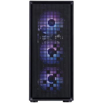 Компьютерный корпус 1STPLAYER GO6 ARGB Black (GO6-BK-4F7)