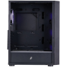 Компьютерный корпус 1STPLAYER GO6 ARGB Black (GO6-BK-4F7)
