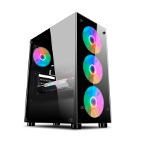 Компьютерный корпус 1STPLAYER FIRE DANCING V3-A ATX V3-A-4G6