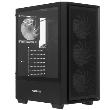 Компьютерный корпус Powercase Mistral AY4B ARGB TG Black (CMAYB-A4)
