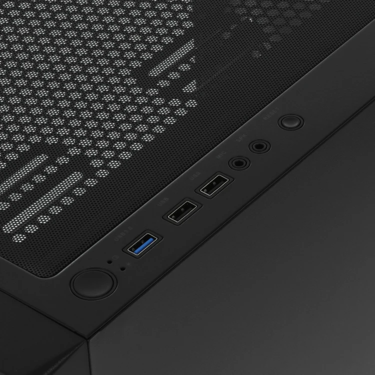 Компьютерный корпус Powercase Mistral AY4B ARGB TG Black (CMAYB-A4)