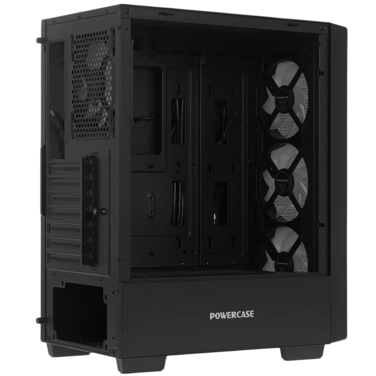 Компьютерный корпус Powercase Mistral AY4B ARGB TG Black (CMAYB-A4)