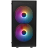 Компьютерный корпус XASTRA A305M TG 3FRGB Black (A305M-2FC14F-1FC12F)