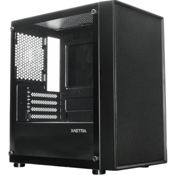 Компьютерный корпус XASTRA A305M TG 3FRGB Black (A305M-2FC14F-1FC12F)