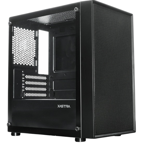 Компьютерный корпус XASTRA A305M TG 3FRGB Black (A305M-2FC14F-1FC12F)